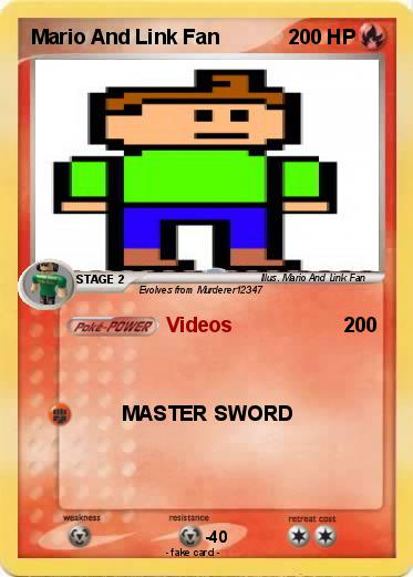 Pokemon Mario And Link Fan