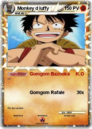 Pokemon Monkey d luffy