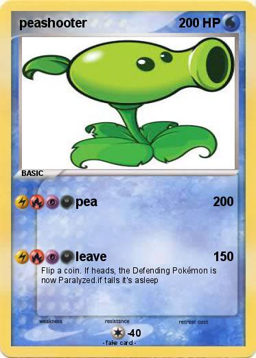 Pokemon peashooter