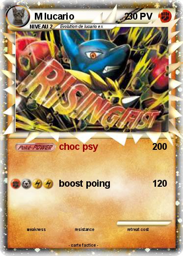 Pokemon M lucario                    2