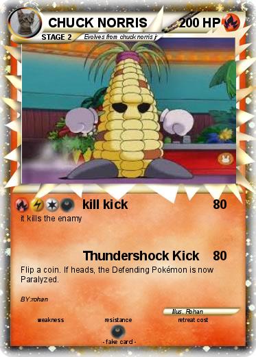 Pokemon CHUCK NORRIS