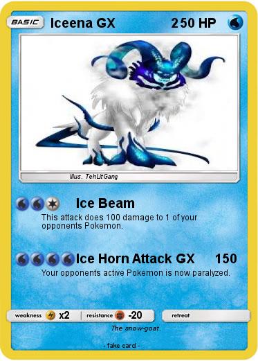 Pokemon Iceena GX                2