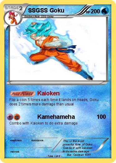 Pokemon SSGSS Goku