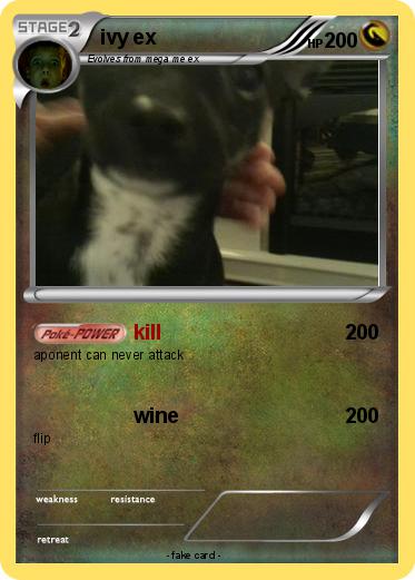 Pokemon ivy ex