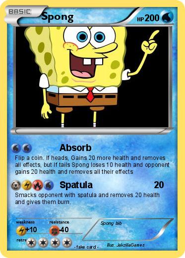 Pokemon Spong