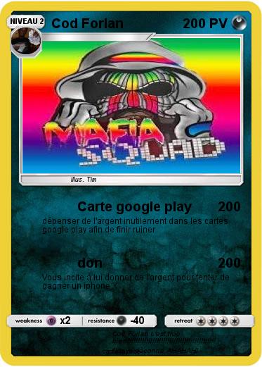 Pokemon Cod Forlan