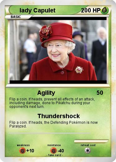Pokemon lady Capulet