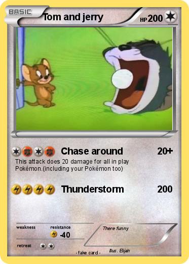Pokemon Tom and jerry