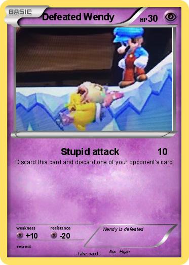 Pokemon Defeated Wendy