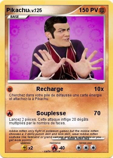 Pokemon Robbie Rotten