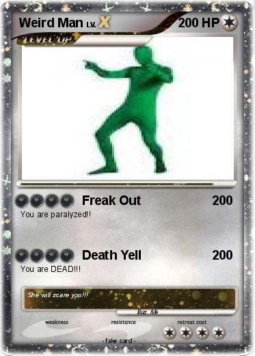 Pokemon Weird Man