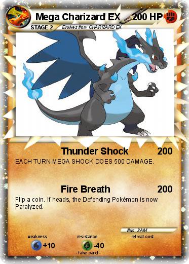 Pokemon Mega Charizard EX