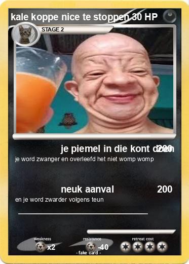 Pokemon kale koppe nice te stoppen