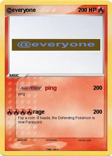 Pokemon @everyone