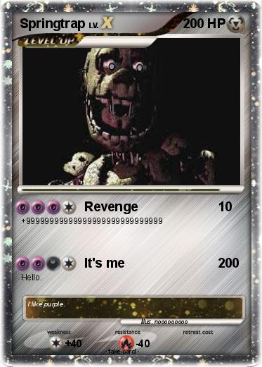 Pokemon Springtrap