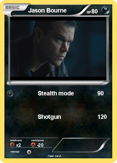 Pokemon Jason Bourne