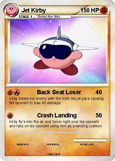 Pokemon Jet Kirby