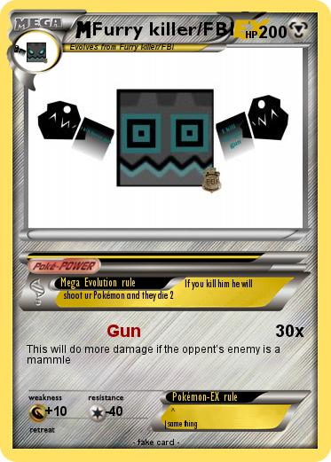 Pokemon Furry killer/FBI