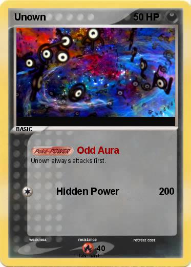 Pokemon Unown