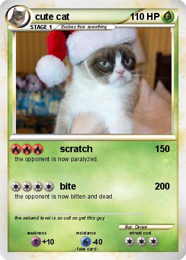 Pokemon cute cat