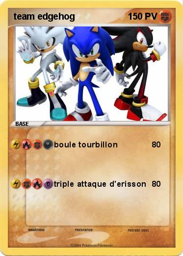 Pokemon team edgehog