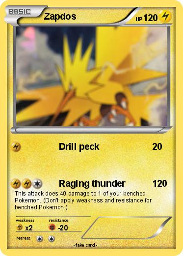 Pokemon Zapdos