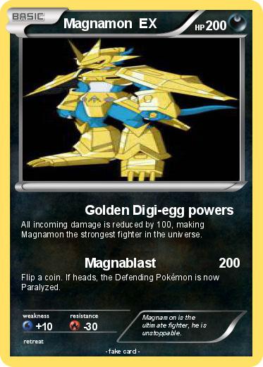 Pokemon Magnamon  EX