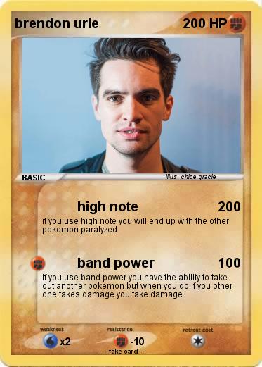 Pokemon brendon urie