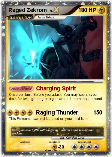 Pokemon Raged Zekrom