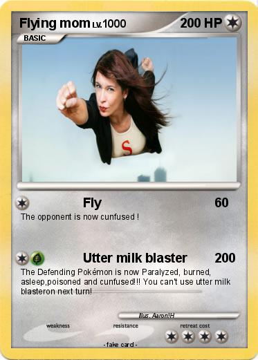 Pokemon Flying mom