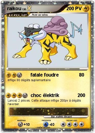 Pokemon raikou