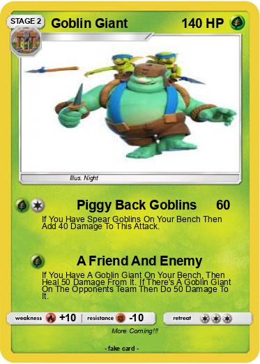 Pokemon Goblin Giant