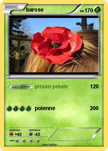 Pokemon barose