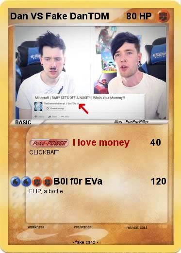 Pokemon Dan VS Fake DanTDM