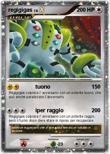 Pokemon regigigas