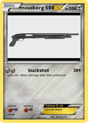Pokemon mossberg 500