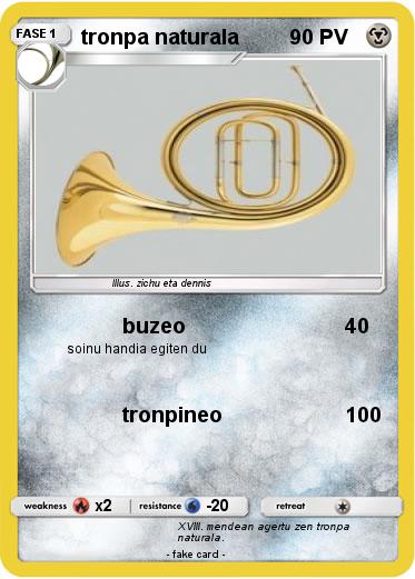 Pokemon tronpa naturala