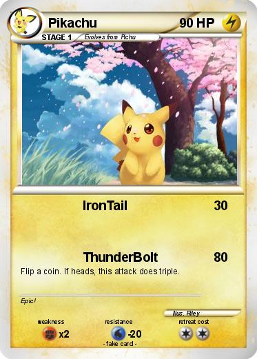 Pokemon Pikachu