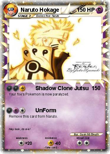 Pokemon Naruto Hokage