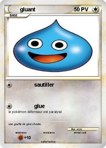 Pokemon gluant