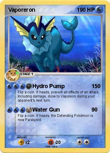 Pokemon Vaporeron