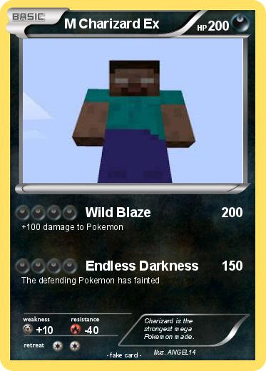 Pokemon M Charizard Ex