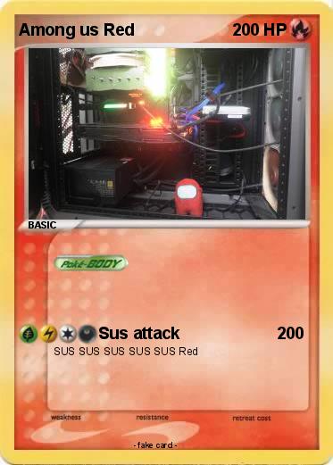 Pokemon Among us Red