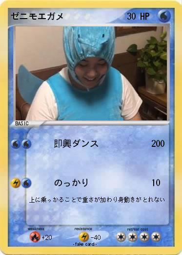 Pokemon ゼニモエガメ
