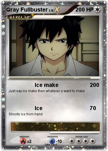 Pokemon Gray Fullbuster
