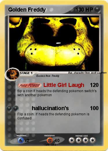Pokemon Golden Freddy