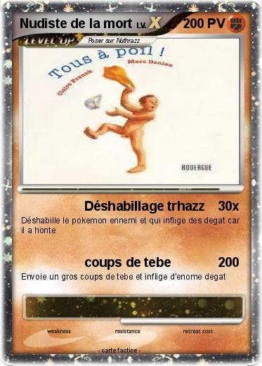 Pokemon Nudiste de la mort