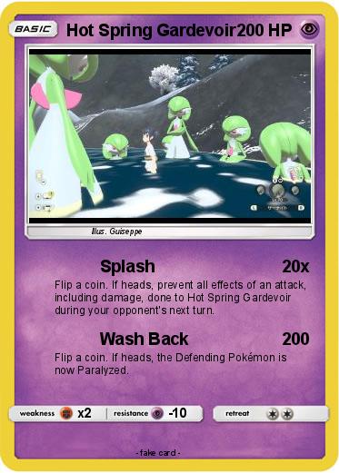 Pokemon Hot Spring Gardevoir