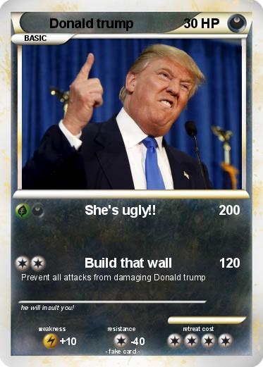 Pokemon Donald trump