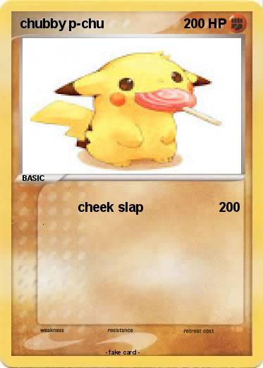 Pokemon chubby p-chu